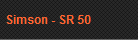 Simson - SR 50